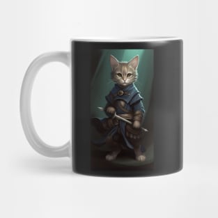 Whiskers the Kitten Ninja Mug